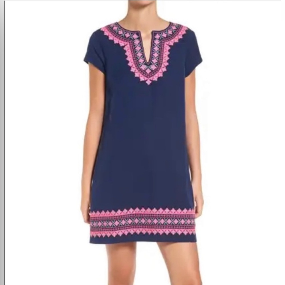 Vineyard Vines Embroidered Tunic Dress